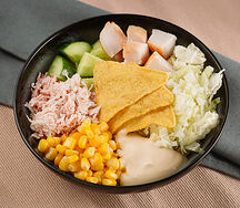 Салат крабовый с курицей