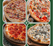 Обкрутись по полной 3 и 1 (Пепперони, Грибная, Чикен Баф, ДвойнаяBBQ)