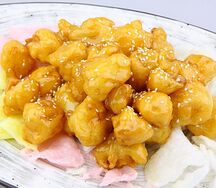 Яблоки в карамели