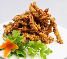 Куриное филе в сладком соусе со специями
