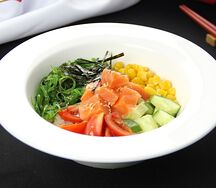 Поке с лососем