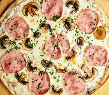 Пицца Ветчина и грибы 33см