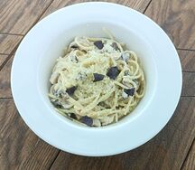 Паста Охотская с морепродуктами