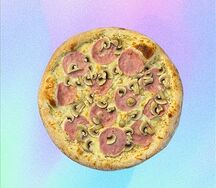Ветчина и грибы-пицца Hello pizza