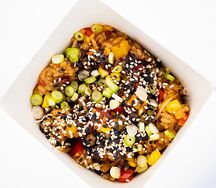 Цыпленок Кунг-Пао с рисом