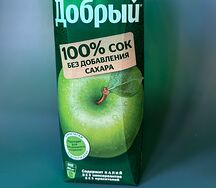 Сок Добрый яблочный