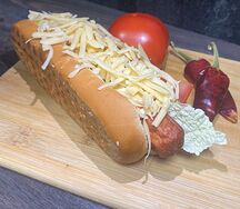 Сырный хот-дог