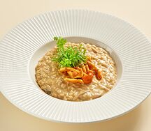 Ризотто с грибами и трюфельным маслом
