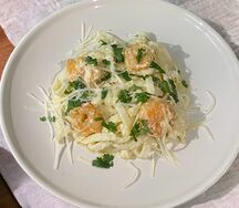 Паста с креветкой