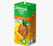 Сок с трубочкой Ананас