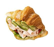 Круасан с ветчиной и сыром