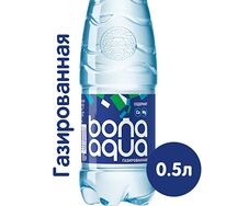 Вода BonaAqua газированная