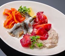 Плато рыбных деликатесов