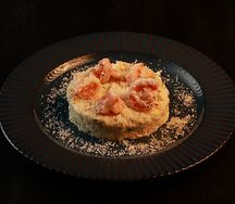 Ризотто с тигровыми креветками