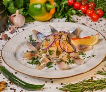 Сельдь с картофелем под водку