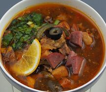 Солянка Мясная  