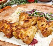 Шашлык из куриных крыльев