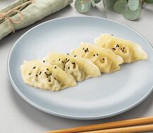 Гедза (пельмени) с курицей