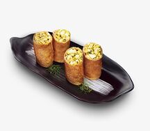 Блины со скрэмблом и тофу