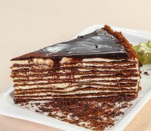 Шоколадный медовик