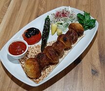 Кебаб с грибами