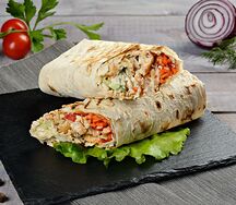Шаурма куриная в лаваше