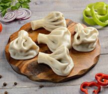 Хинкали с сыром моцарелла
