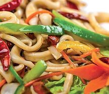 Кальмар тушеный соломкой острый