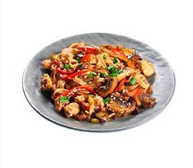 Харусаме с курицей и овощами