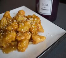 Дольки яблок в кляре
