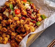 Куриное филе на шпажках