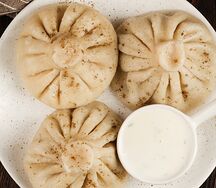 Хинкали с бараниной