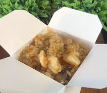 Рис с креветкой унаги