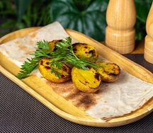 Картофель на мангале