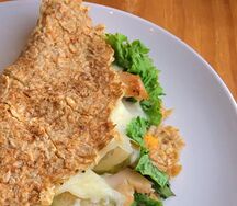 Овсяный блин с индейкой