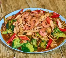 Лапша с морепродуктами 700