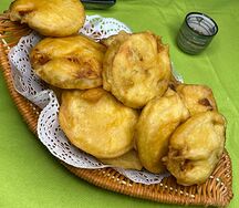 Фаршированный баклажан в кляре №202.2