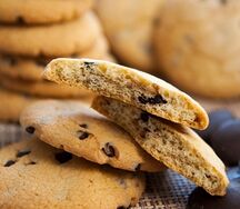 Печенье Кукис с темным шоколадом
