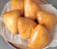 Пирожок с мясом и рисом