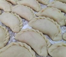 Вареники с капустой свежемороженые