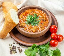 Чашушули из говядины