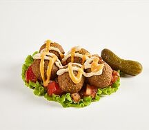 Дочь мясника в листьях