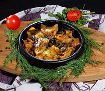 Картофель с грибами