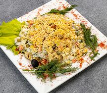 Оливье с курицей