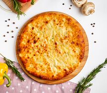 Пирог осетинский с мясом (говядина-свинина)
