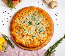 Пирог Осетинский с картофелем, сыром и зеленью