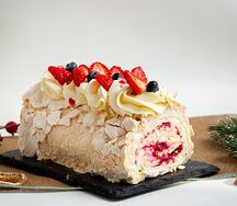 Меренговый рулет