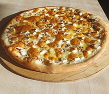 Пицца Жюльен с куриной грудкой