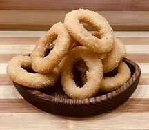 6 луковых колец