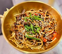 Wok с говядиной